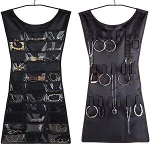 NWT Umbra Little Black Dress Jewelry Organizer Closet Organizers